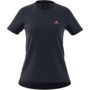 T-shirt för kvinnor adidas AEROREADY Designed 2 Move 3-Stripes Sport